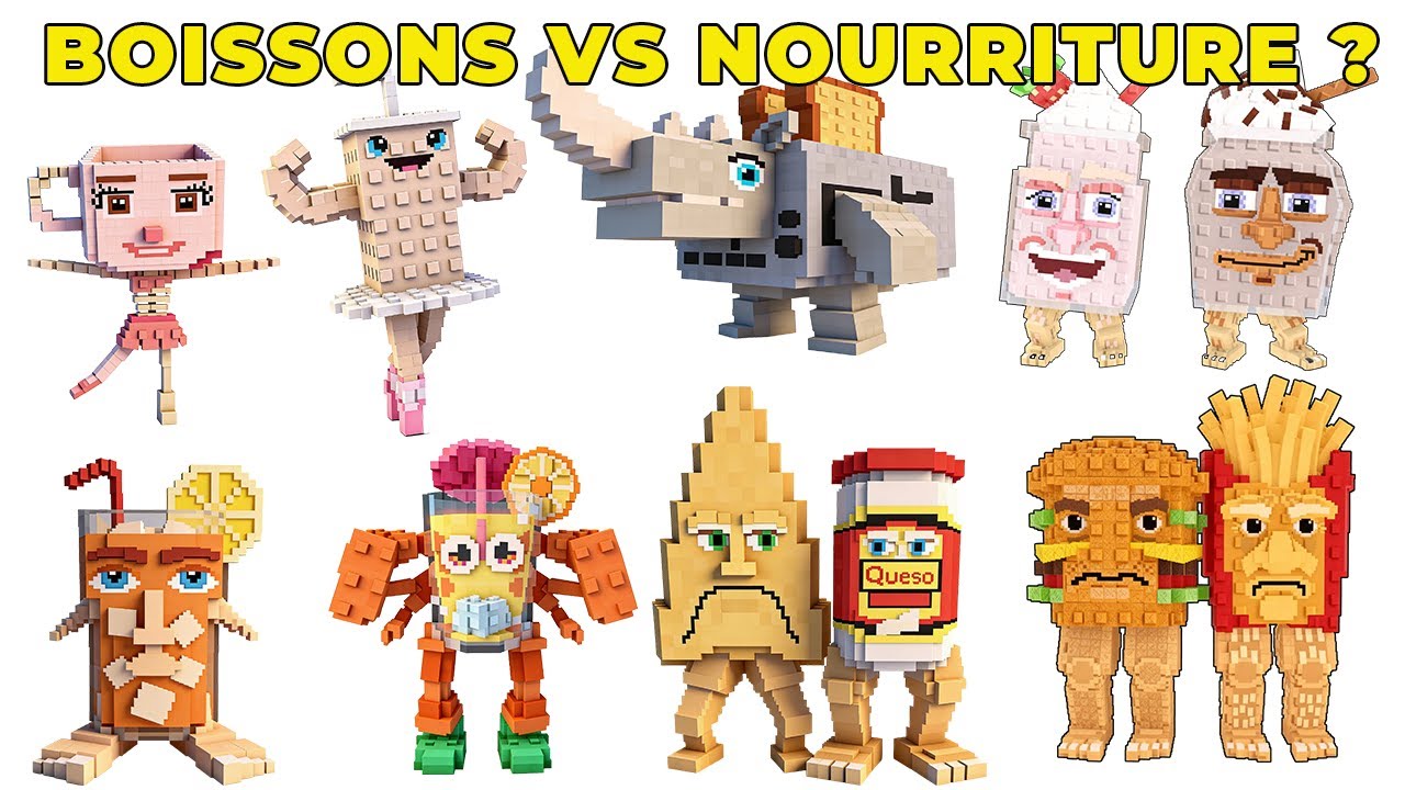 Tous les Brainrots BOISSONS VS NOURRITURE  : qui a les meilleurs stats ?! Steal a brainrot FR