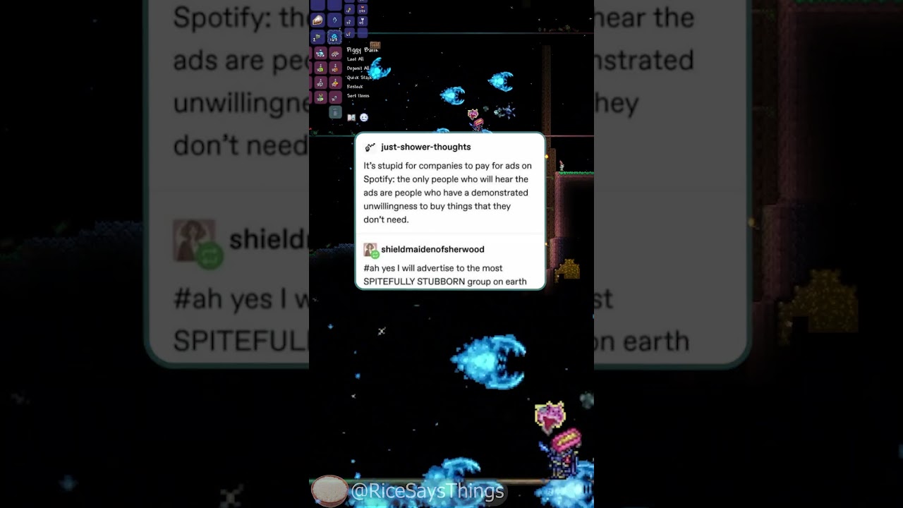 Реклама Spotify раздражает #tumblr #terraria #calamity #voiceover #notai #voiceactor #tumblrvideos