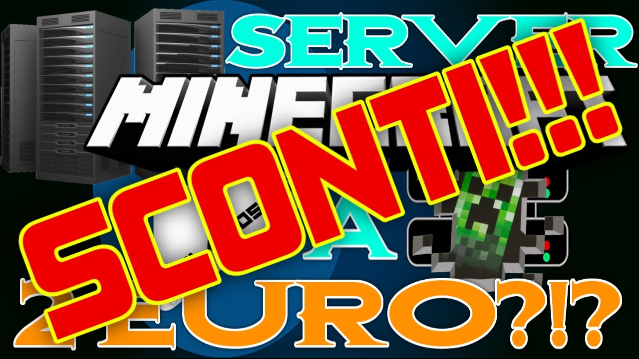 SERVER MINECRAFT e TEAM SPEAK A BASSO PREZZO!!! [SCONTI!!!] - PlayHosting