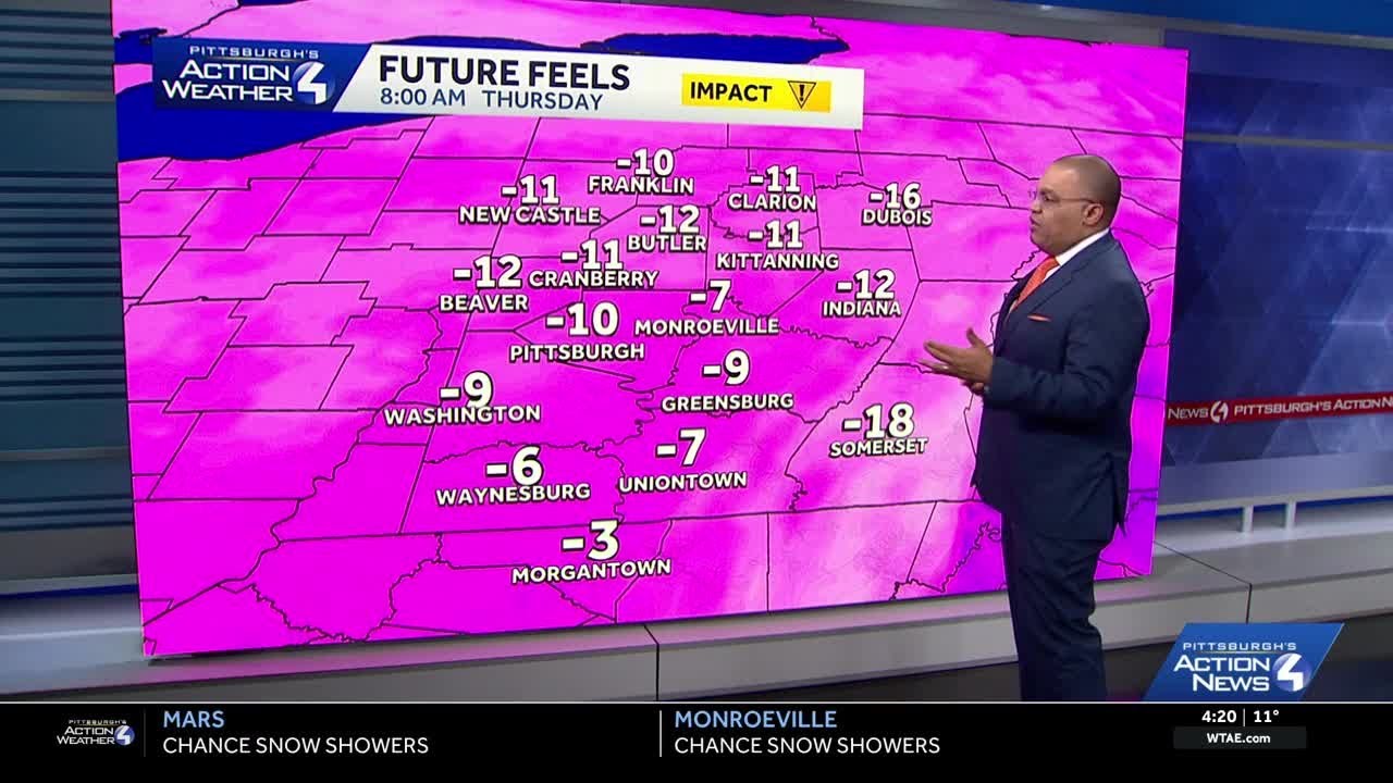January 28 Forecast: Impact Day Thursday in Pittsburgh