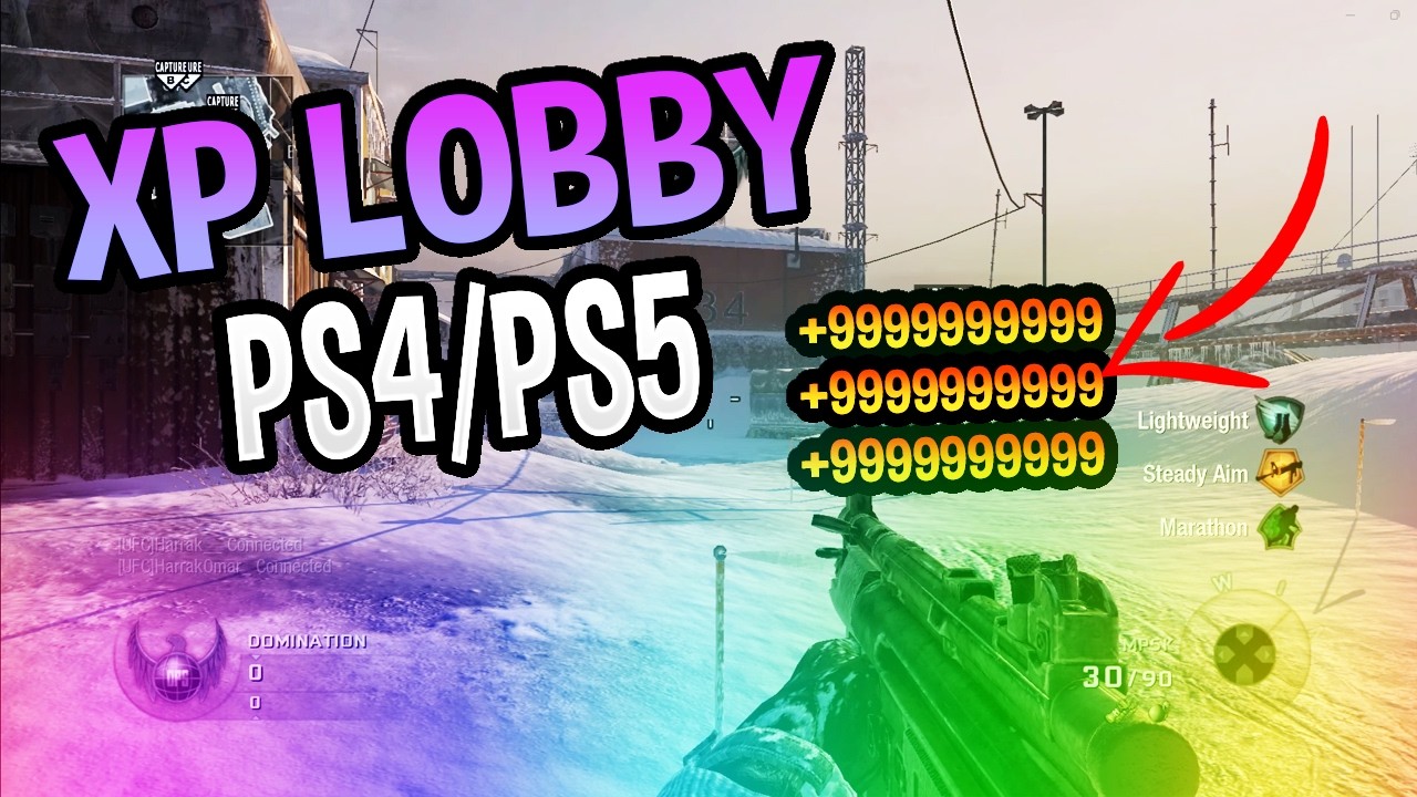 Black Ops 1 Лобби для прокачки опыта - PS4/PS5