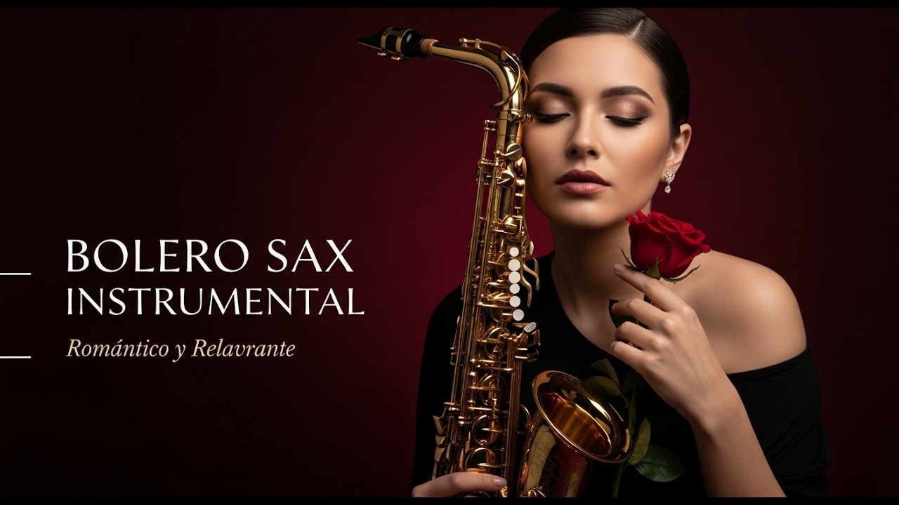Bolero Sax Amor Eterno Instrumental | Música Romántica Nocturna para Recordar