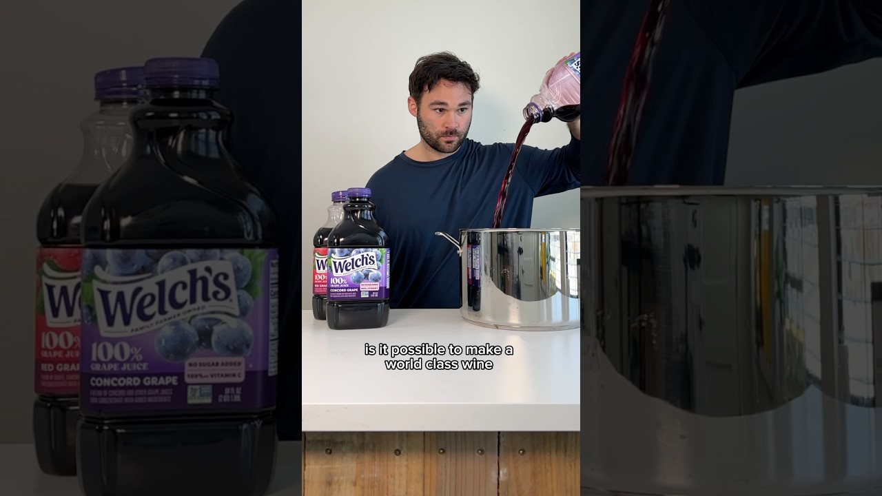 MAKING WINE FROM WELCH&rsquo;S GRAPE JUICE