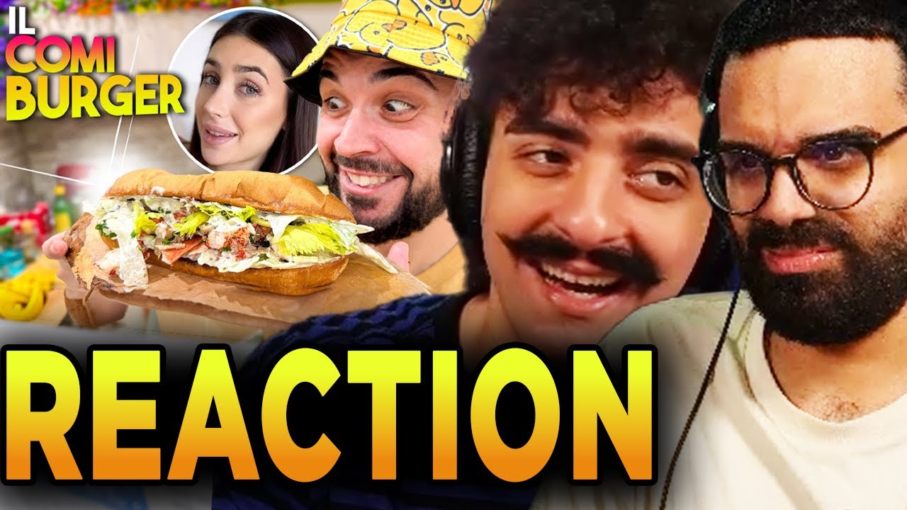 CICCIOGAMER panino a MICHELLE COMI🍔 - DARIO MOCCIA e MARIO STURNIOLO REACTION