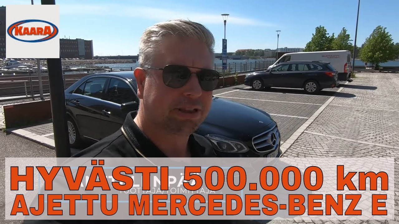 Hyvästi puoli miljoonaa ajettu Mercedes-Benz E 200 Bluetec