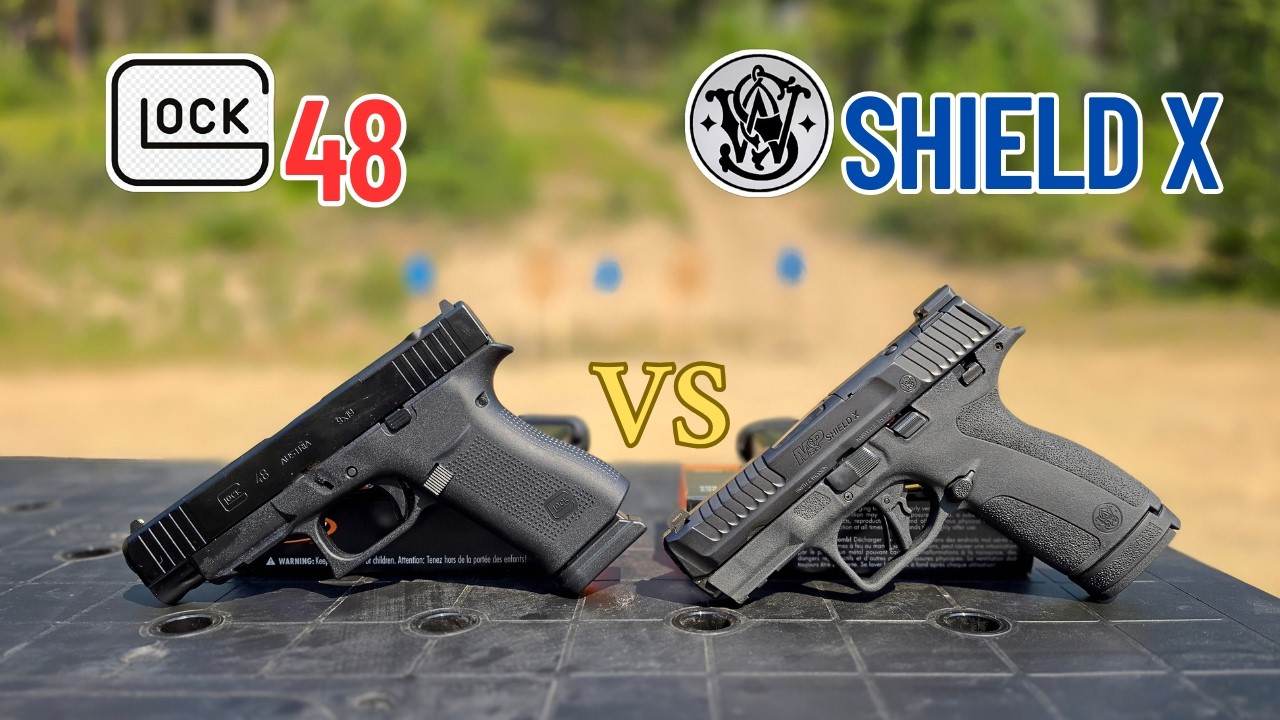 Glock 48 MOS против S&W Shield Plus &mdash; кто победит?!