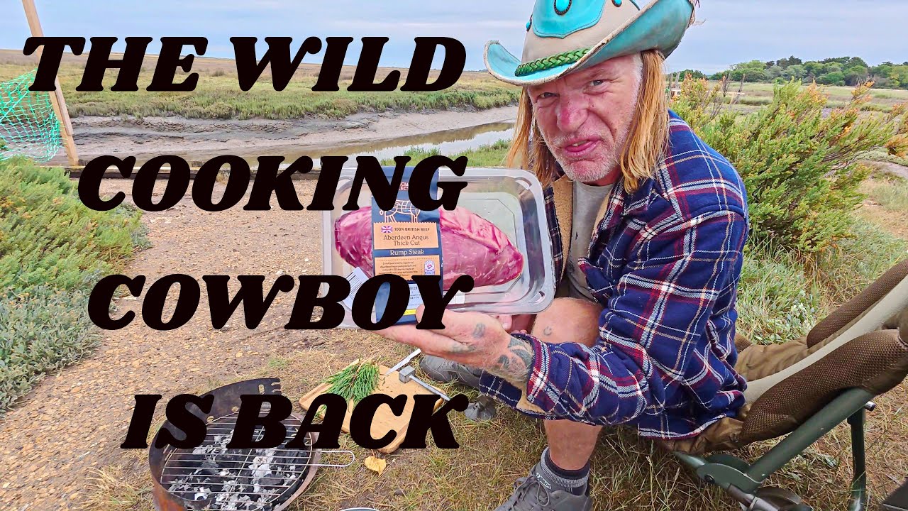 Wild Camping on the North Norfolk Coast – New Tent, Bed Chair & Cowboy Cooking!