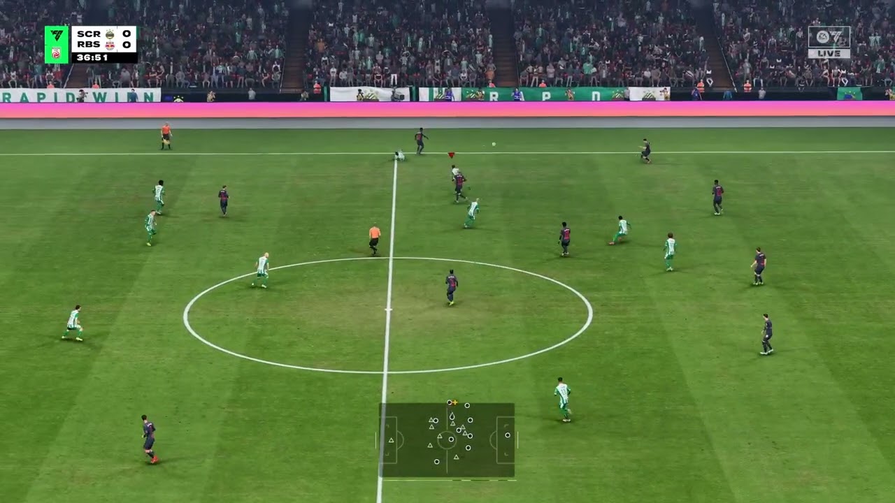 EA FC 26 | Realistic gameplay sliders | Rapid Wien - Salzburg