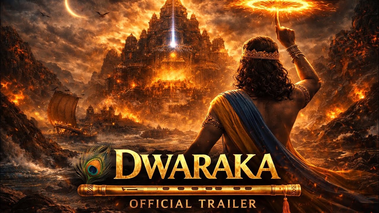 Dwaraka Official Trailer | First AI Made Telugu Movie 🎥 #dwaraka #telugu #movie 