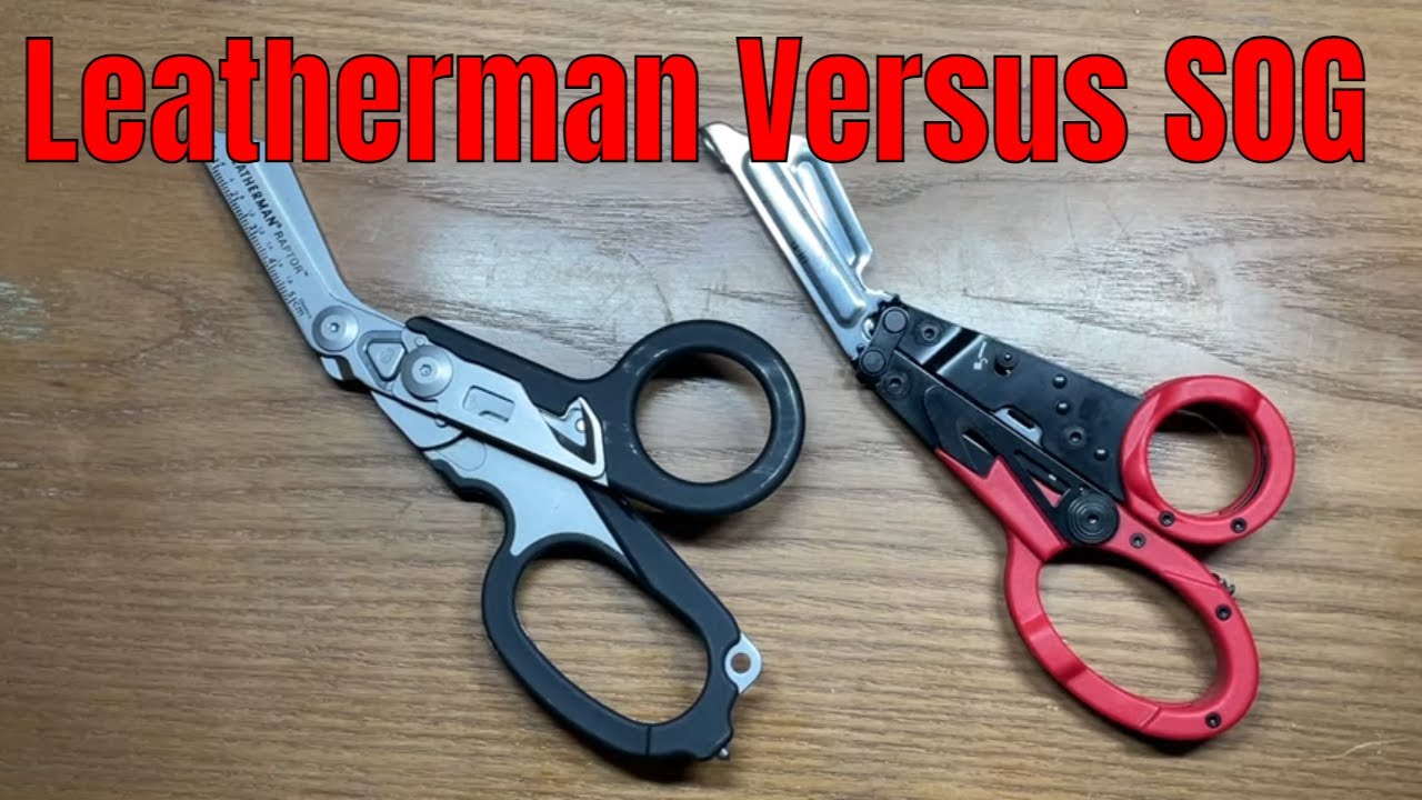 Leatherman Raptor VS SOG Parashears