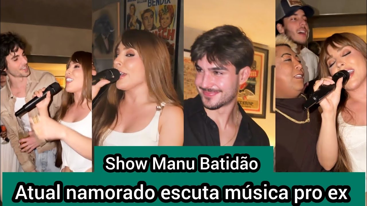 Manu canta música que Carlinhos Maia manda fazer pro ex Lucas Guimarães na frente do atual namorado
