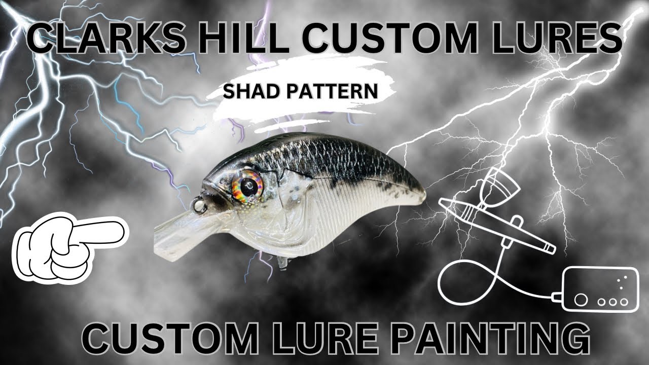 How to Paint A Custom Dirty Shad Pattern!!!
