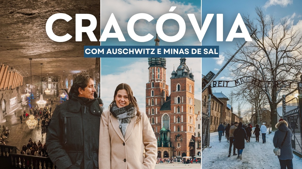 Roteiro de 2 dias na CRACÓVIA com Auschwitz e as Minas de Sal de Wieliczka - POLÔNIA