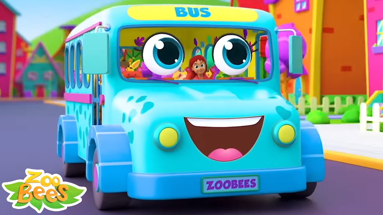 Rodas No ônibus Crianças Rima em Português por Zoobees