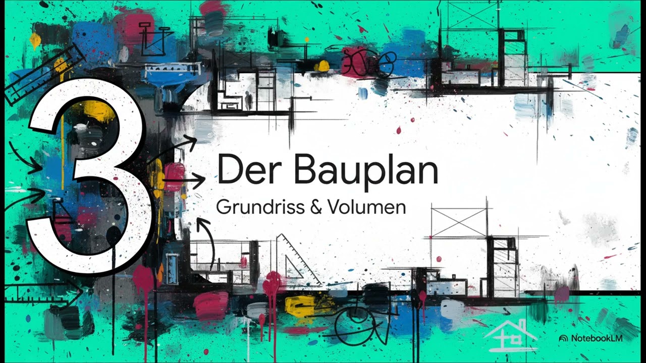 Architektur zeichnen, Innenraum zeichnen, Grundriss zeichnen | Kunstunterricht Grundbegriffe