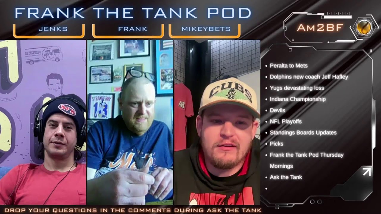 FRANK THE TANK POD: 01/22/205