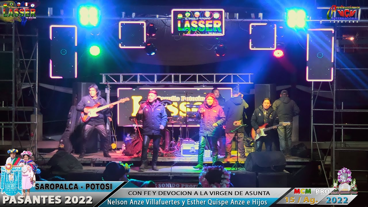 LASSER EN VIVO (SHOW CONPLETO - SAROPALCA  2022) - MCM Producciones