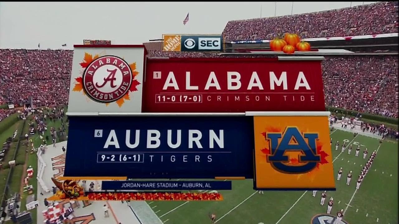 Auburn vs. Alabama 2017