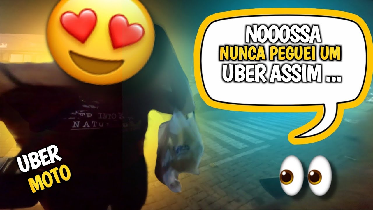 UBER MOTO- COM ESSE VALOR JÁ VIM EMBORA- FUI ATÉ MEIA NOITE