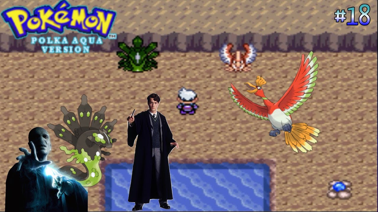 Pokémon POLKA AQUA 'Randomizer Nuzlocke' (no commentary) I #18 -  A MUGGLE defeats LORD VOLDEMORT??