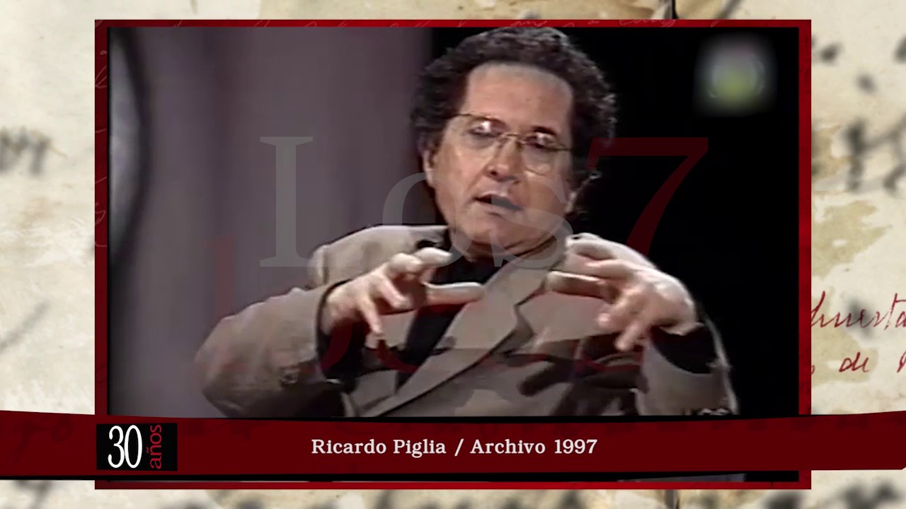 Ricardo Piglia en Los siete locos (1997)