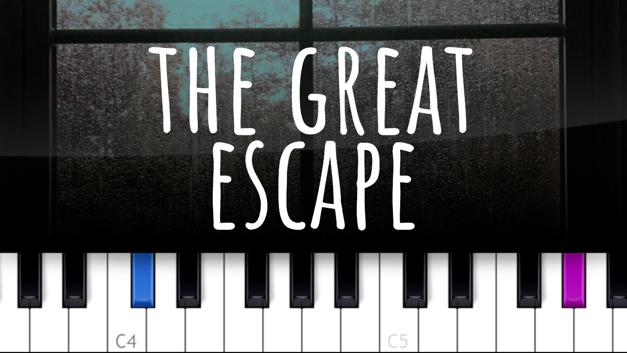 The Great Escape ~ Patrick Watson (piano tutorial)