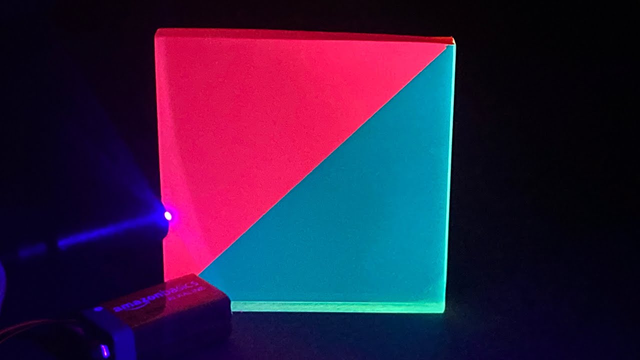 Micro Effects Light Blacklight for props costumes glow paints fluorescent plastics
