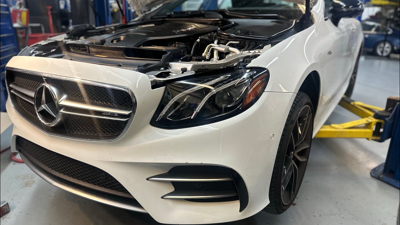 C53 E53 M256 oil change + cabin air filter + Dot 5.1 Brake Fluid.