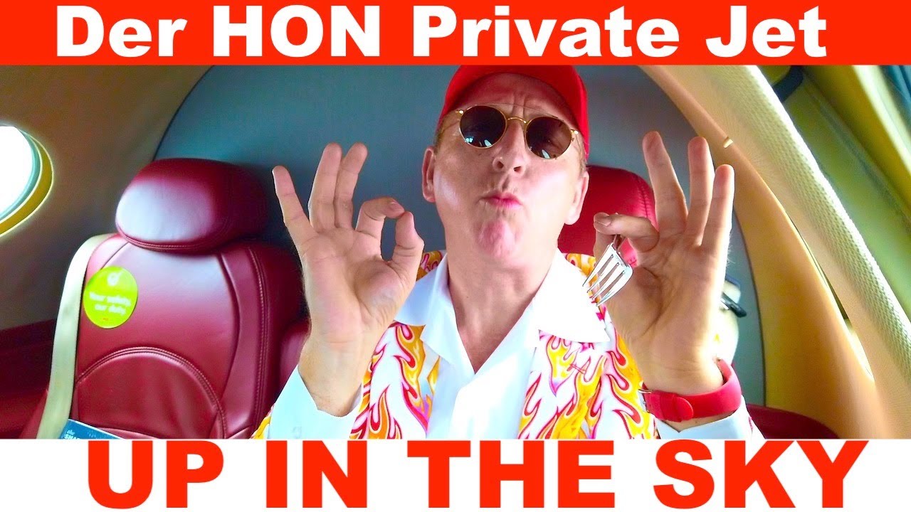 YouTuber mit PrivatJet First Class nach Cannes GlobeAIR | Der HON PrivateJet