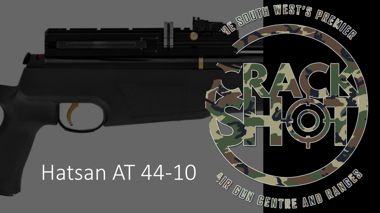 Hatsan AT44-10 — демонстрация и обзор Crackshot