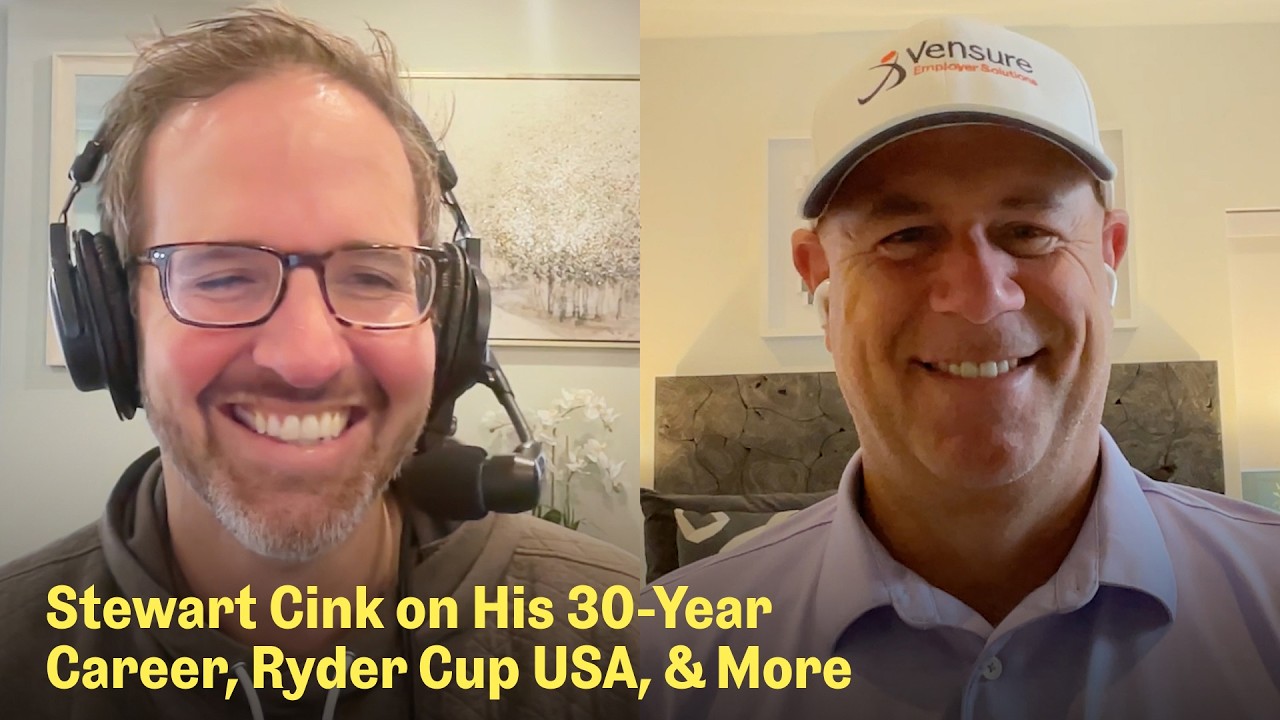 Stewart Cink on His 2009 Open Win, U.S. Ryder Cup, & More | The Fried Egg Golf Podcast