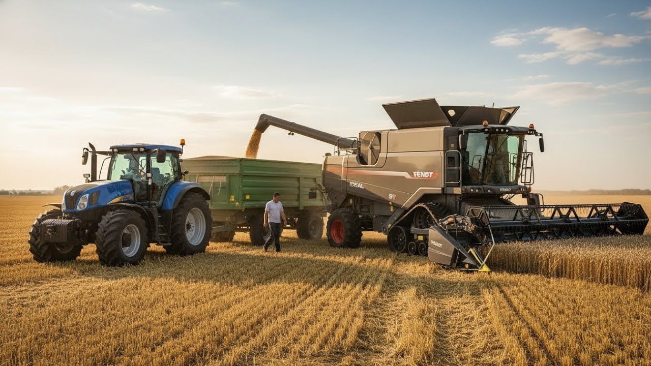 Der größte Mähdrescher der Welt? Fendt IDEAL 9T im Mega Einsatz