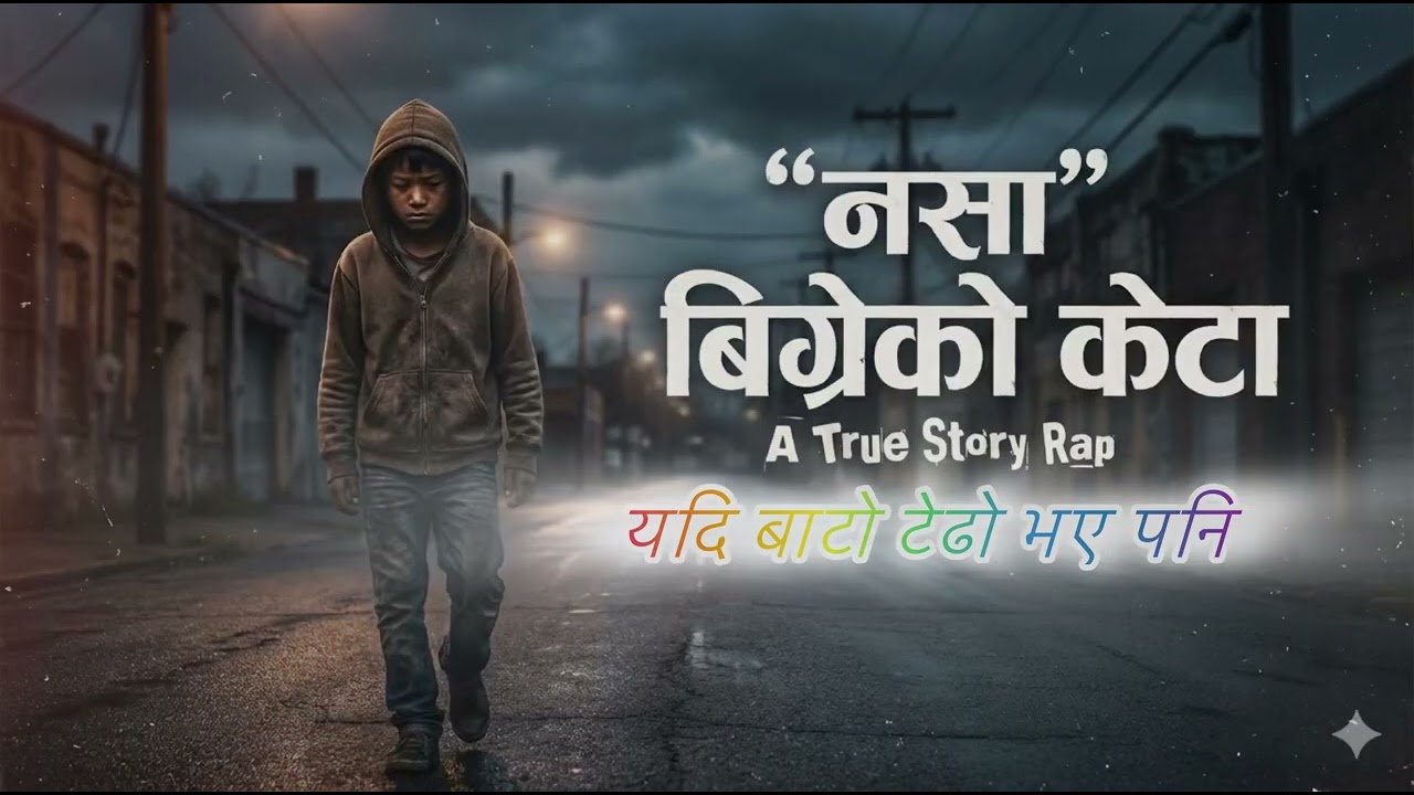 नसा बिग्रेको केटा 💔 | Nepali Storytelling Rap | Real Pain Real Struggle