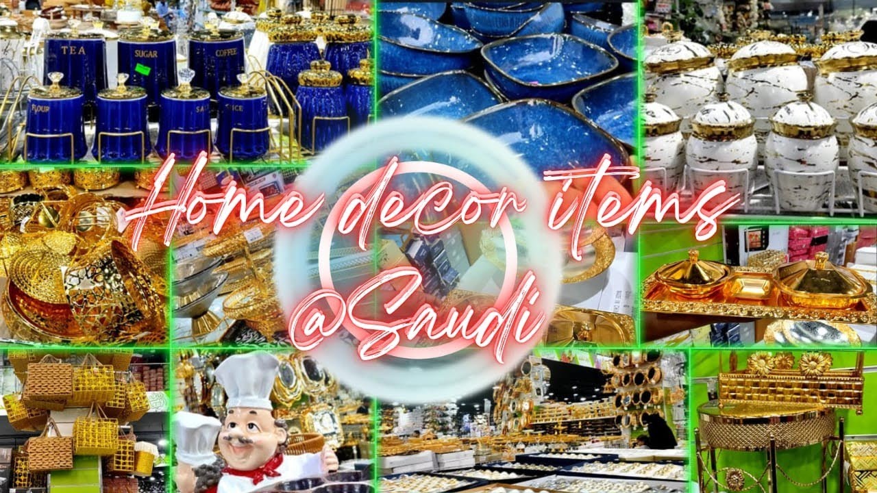 Home decorative items@saudi # kitchen item #crockery items #living room decor items
