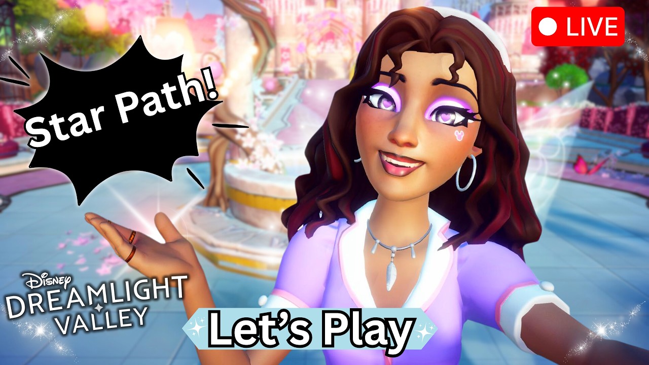 Star Path Grind! 3rd Attempt lol Can We Finish Today? Let's Have Some Fun!! Disney Dreamlight Valley