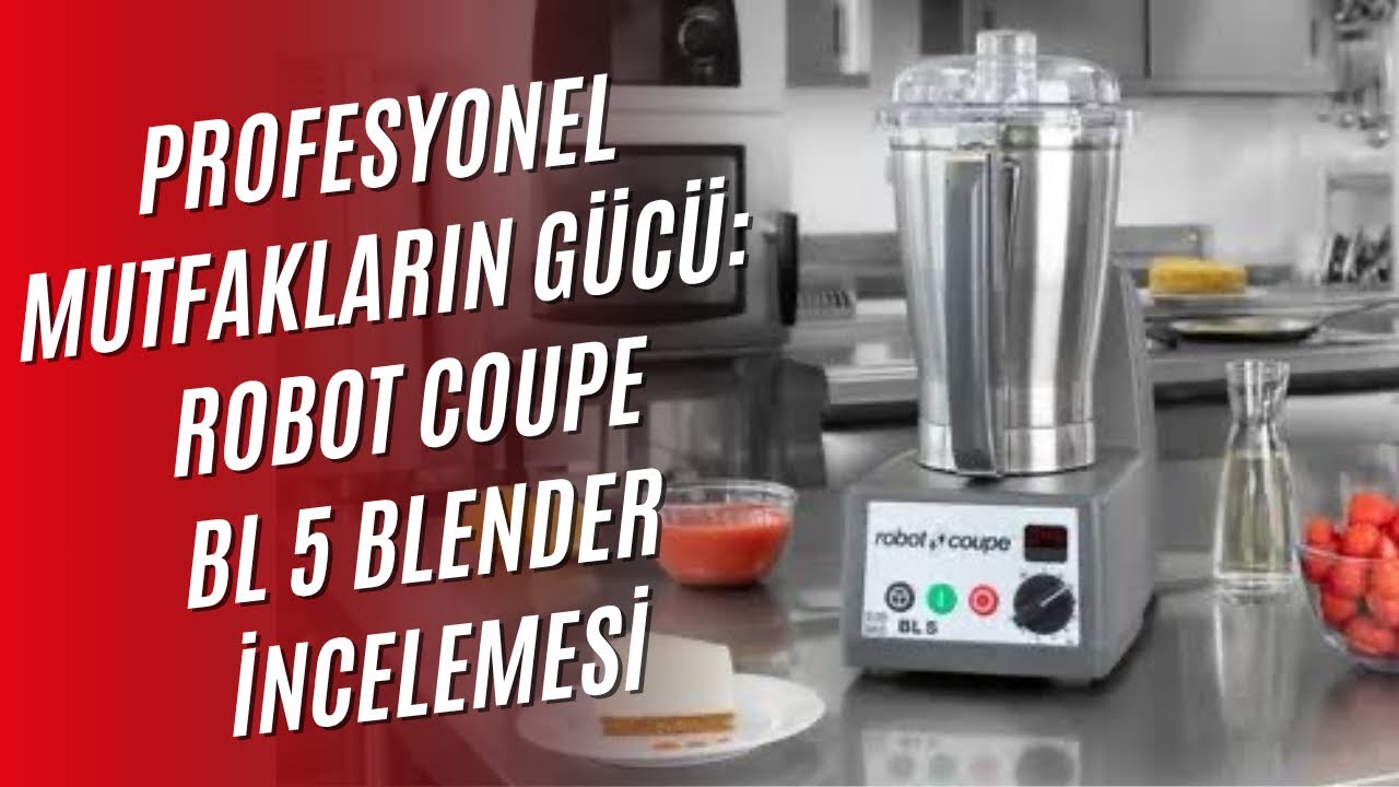 Robot Coupe BL 5 Blender İncelemesi | Yulaf Sütü ve Pesto Sos Yaptık!