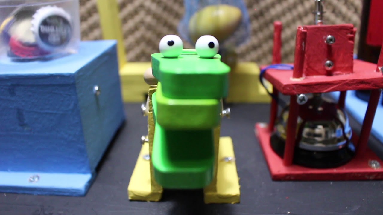 Automabeat - The Raspberry Pi Mechanical Robotic Junk Drum Machine