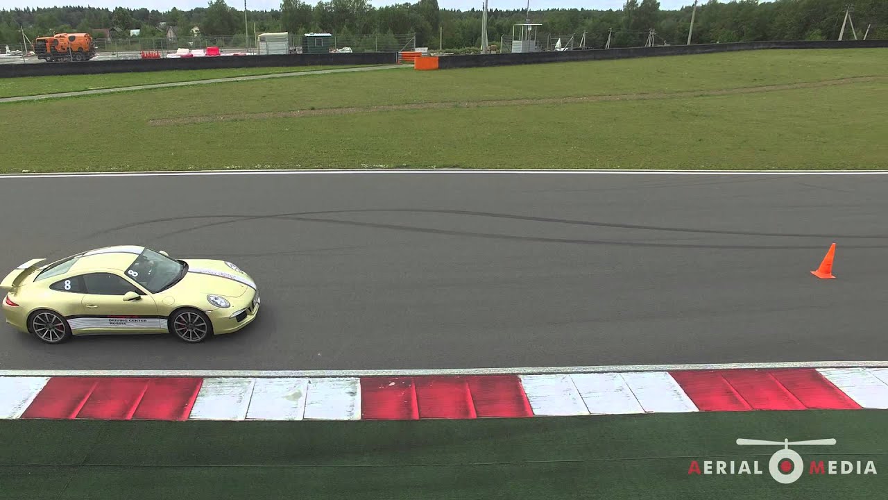 Porsche Moscow Raceway aerial video