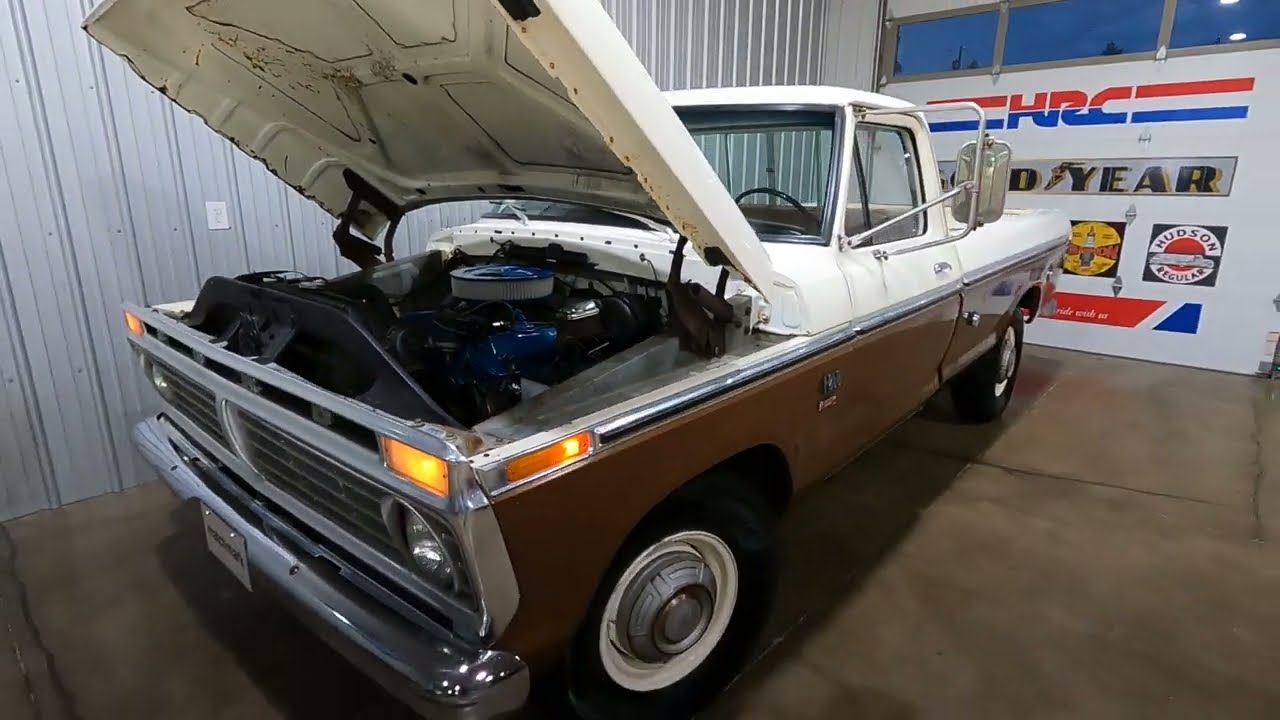 1973 F250 Camper Special Walk Around