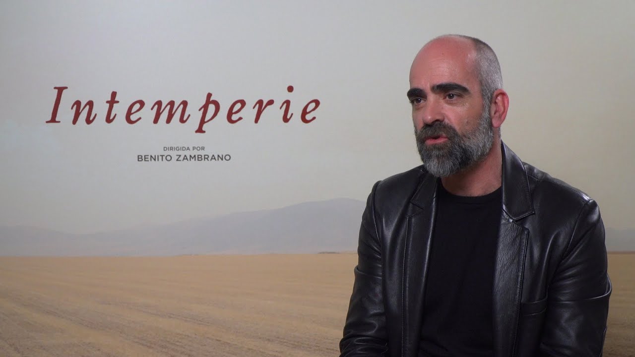 Luis Tosar presenta la película 'Intemperie'