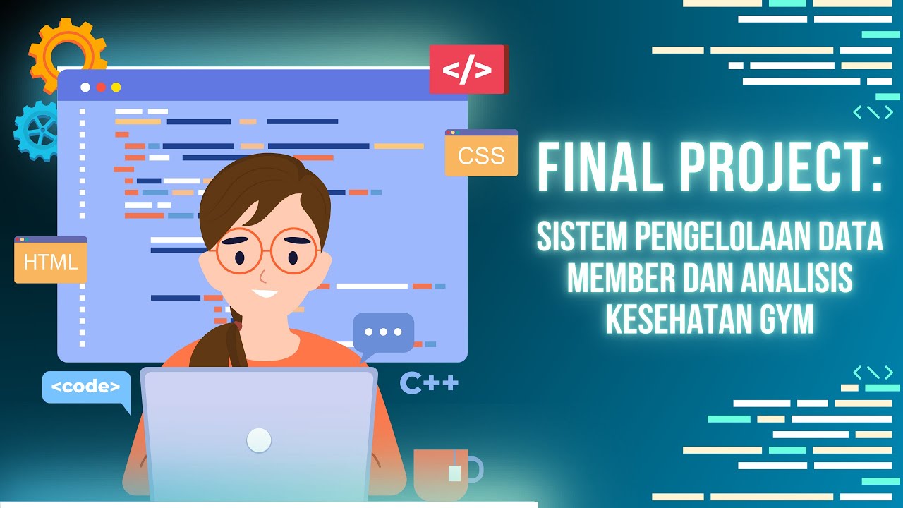Tugas UAS Pemrograman Terstruktur | Sistem Pengelolaan Data Member dan Analisis Kesehatan Gym(C++)