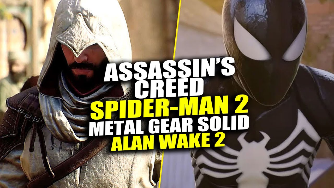 KARŞINIZDA YENİ OYUNLAR: ASSASSIN'S CREED MIRAGE, SPIDER-MAN 2, ALAN WAKE 2