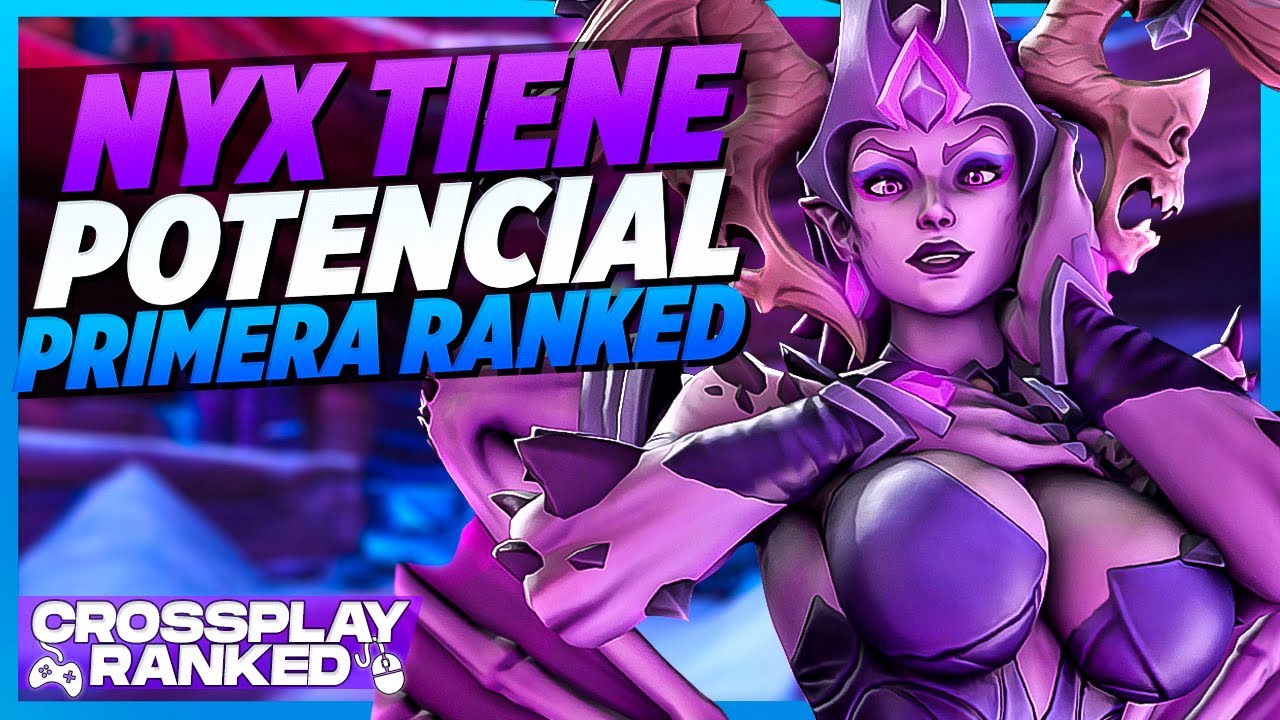 NYX mete MUCHA PRESIÓN! Mi PRIMERA RANKED con Nyx en Paladins!