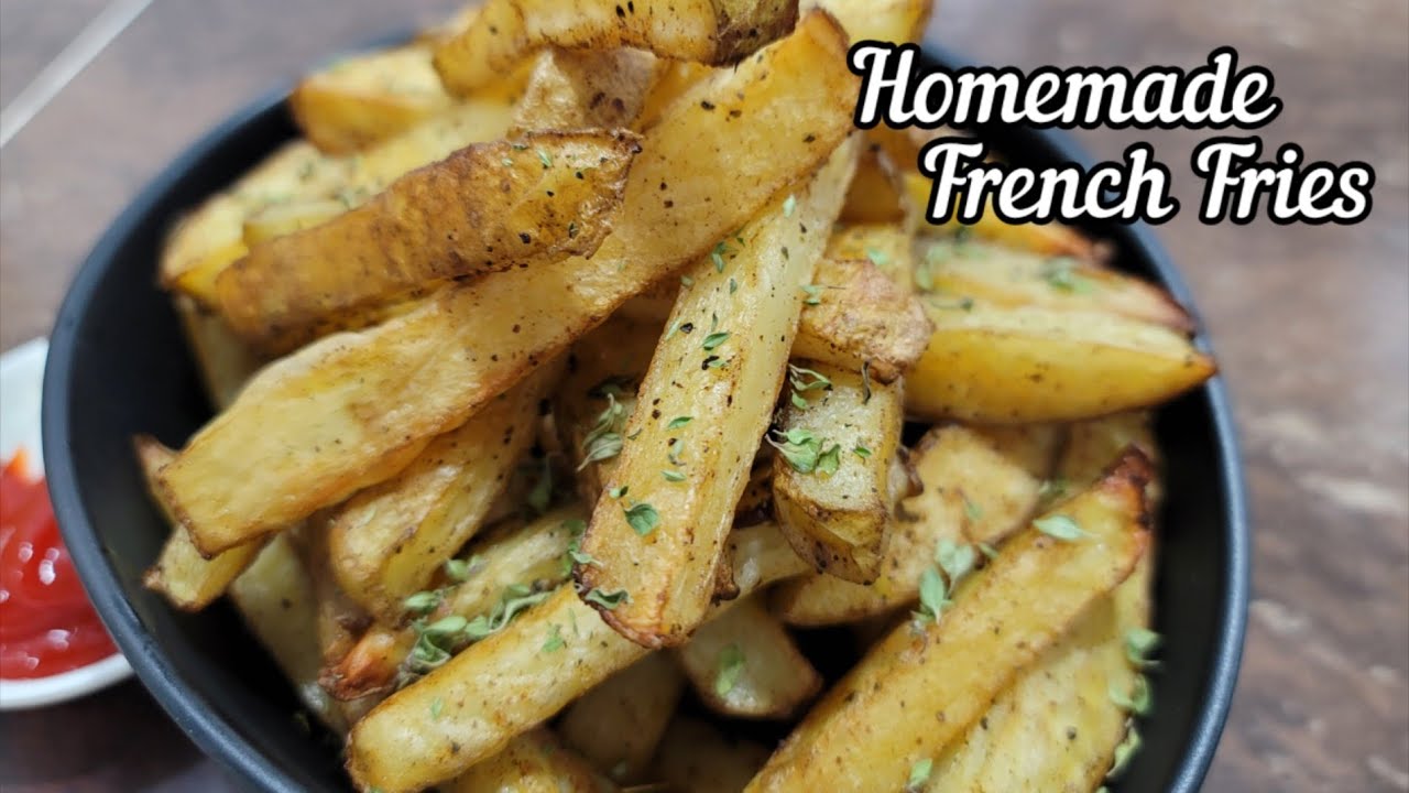 French Fries from Fresh Potatoes | Easy DIY Snacks