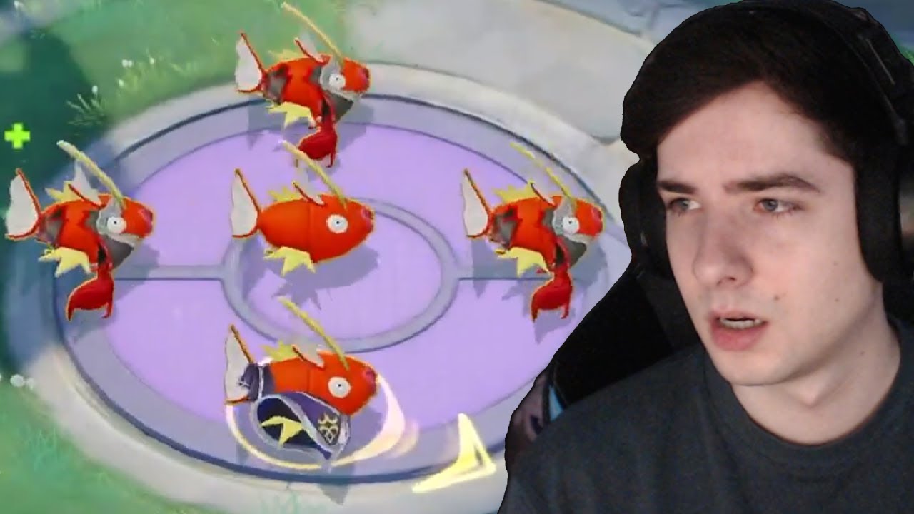 Как я проиграл игру с ботами, имея 10 Гиарадосов | Pokemon Unite
