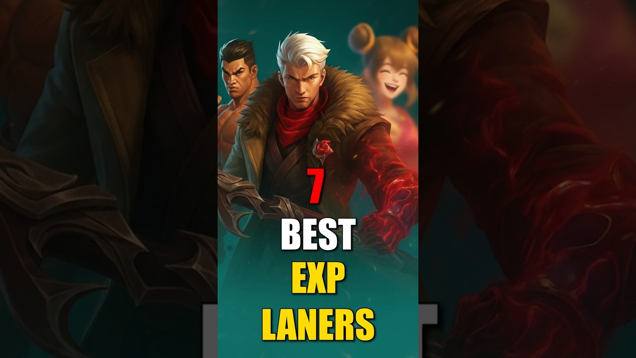 Top 7 Fighters in MLBB EXP Lane 🔥 (2025 Tier List)