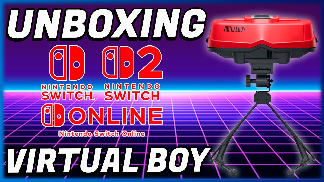 Unboxing | As&iacute; es LA R&Eacute;PLICA de VIRTUAL BOY | Nintendo Switch Online | Switch 2