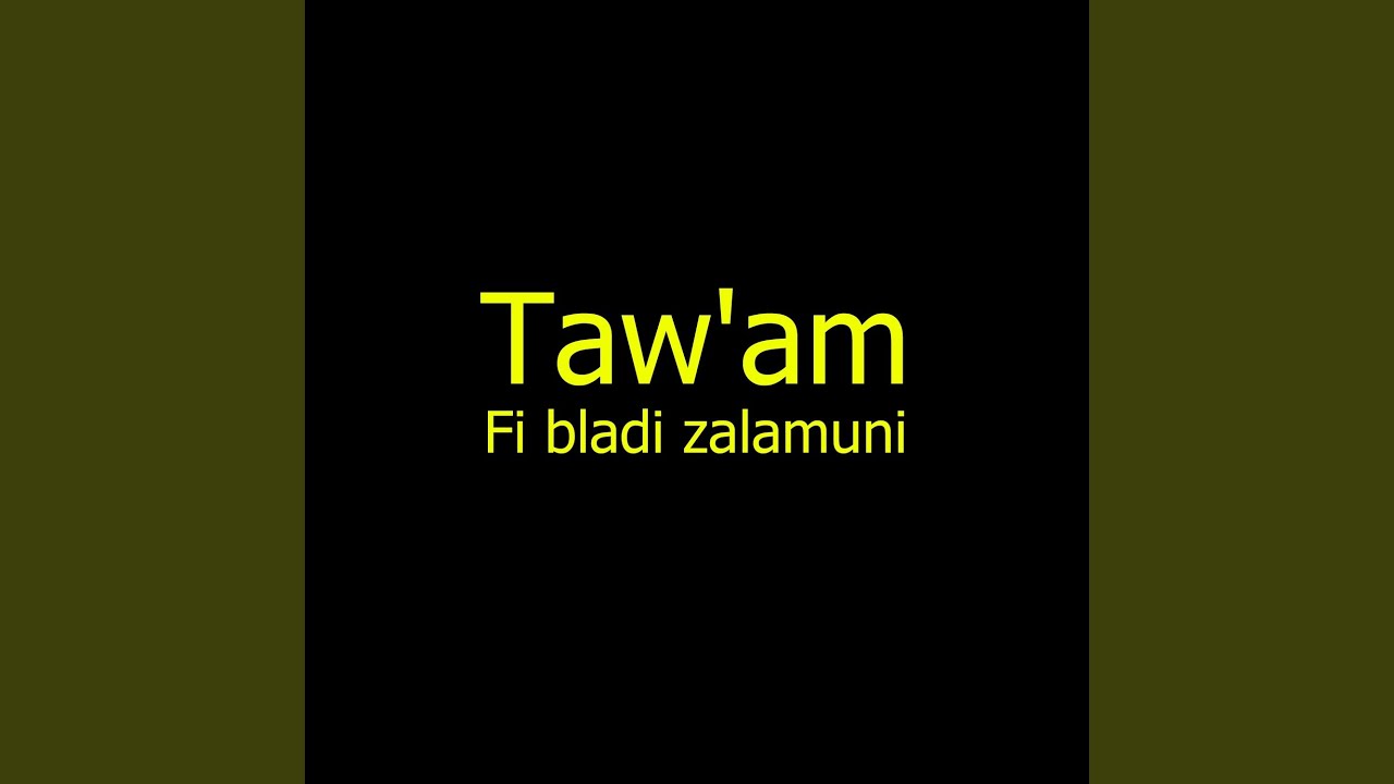 Fi Bladi Zalamuni