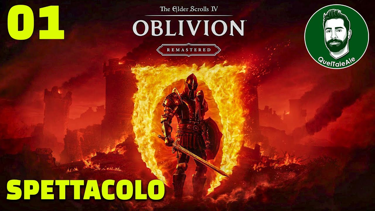 The Elder Scrolls IV: Oblivion Remastered - Gameplay ITA - SPETTACOLARE - 01