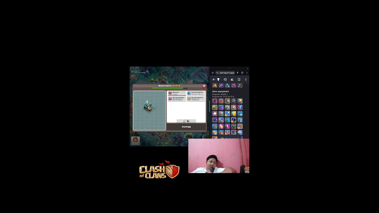 Cari COC Indonesia? Join @solyclasher live coc indonesia #shorts #liveshorts